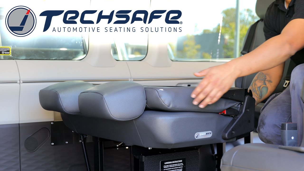 Toyota H300 Commuter - Techsafe Seating Side Fold Double Seats