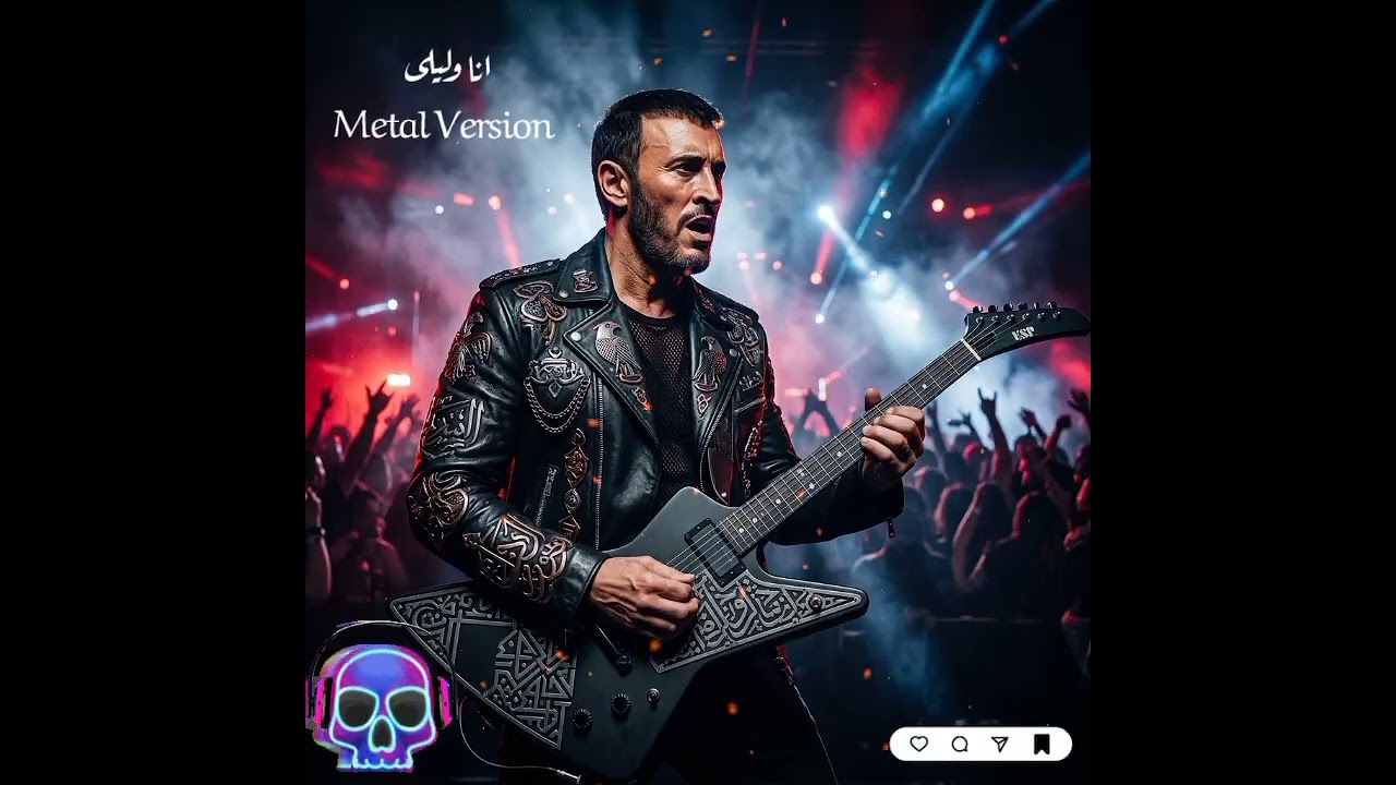كاظم الساهر - انا وليلى - Heavy Metal Version - نسخة ميتال 