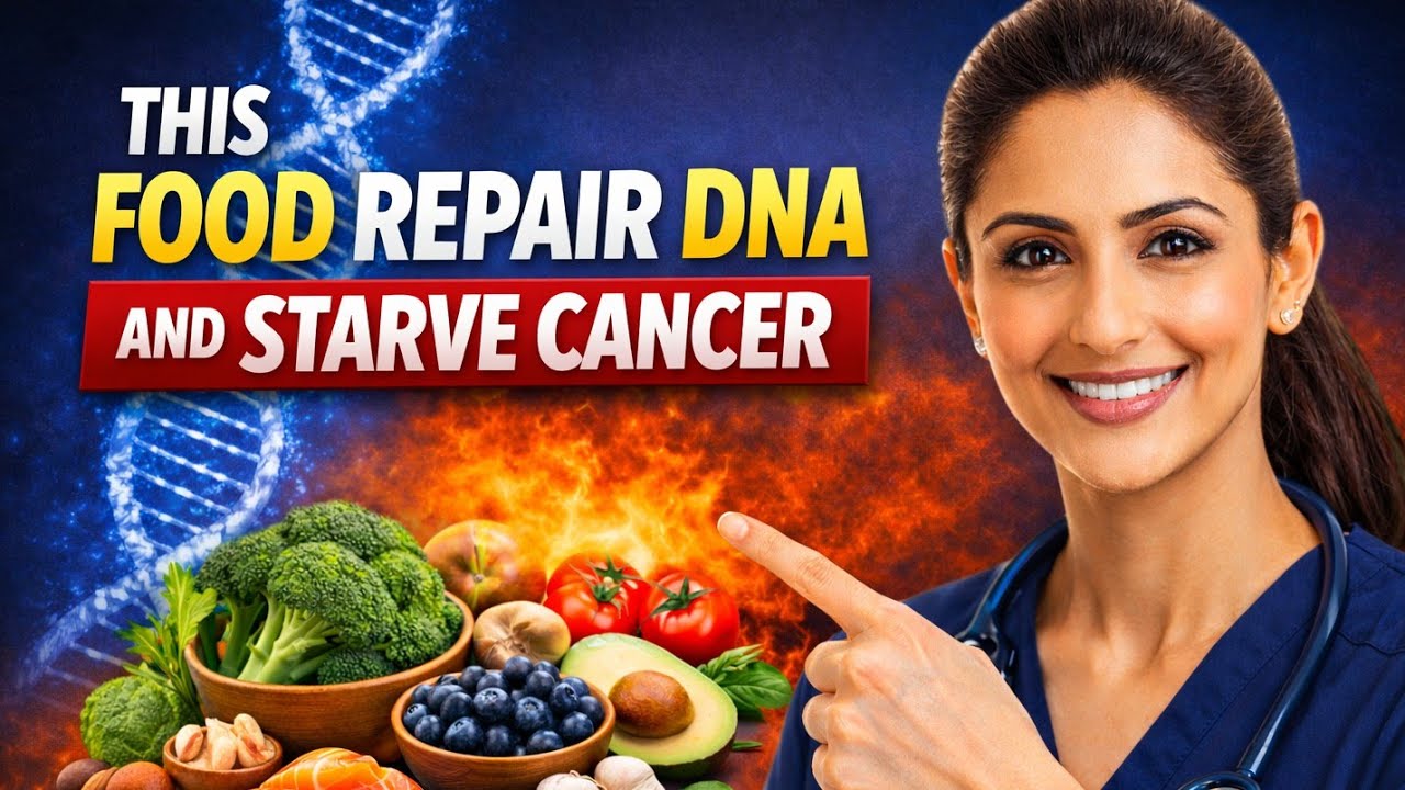 7 Foods That STARVE Cancer Cells & Repair DNA Damage