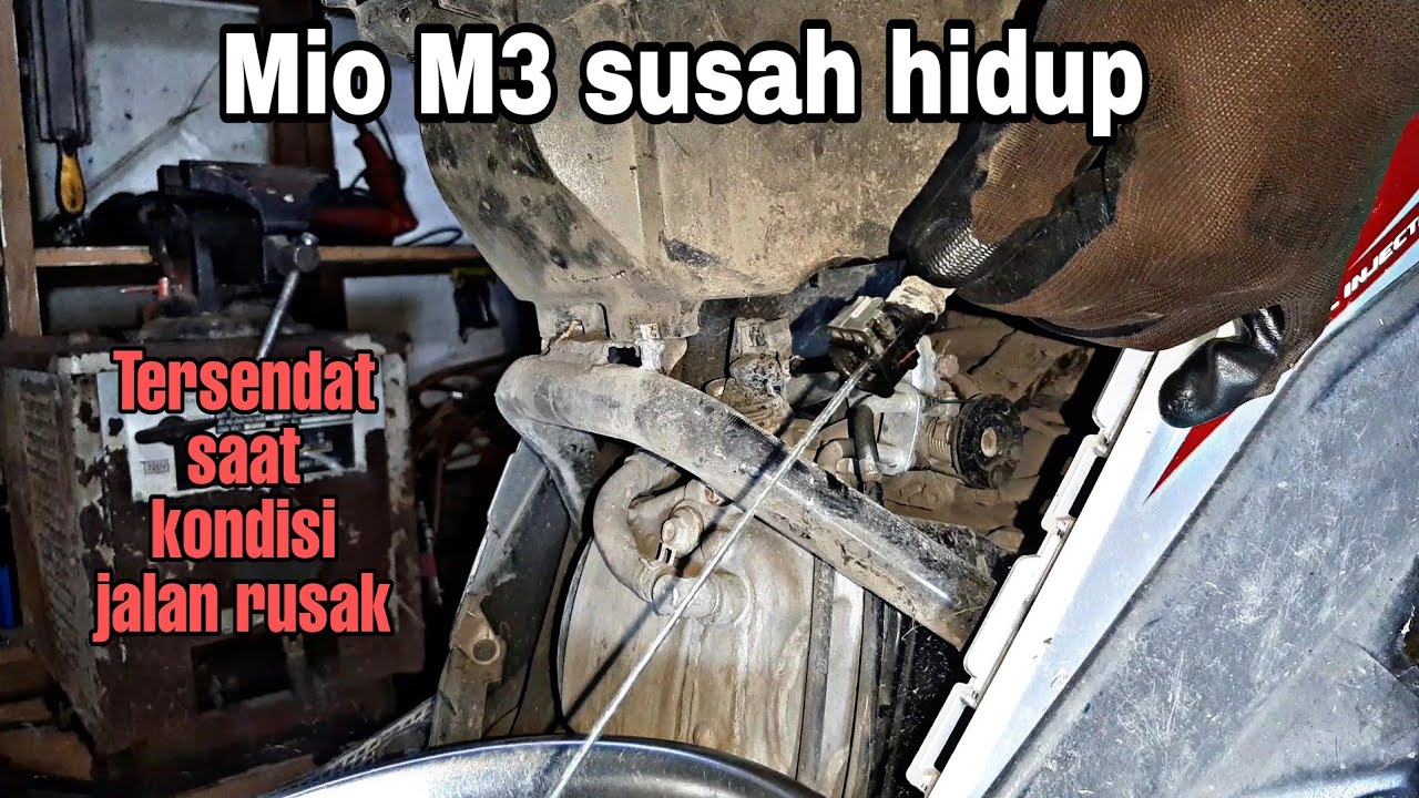 Mengatasi Mio M3 susah hidup