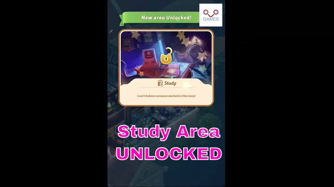 Merge Mansion - Part 381 - STUDY Area UNLOCKED - CaroGamesNL