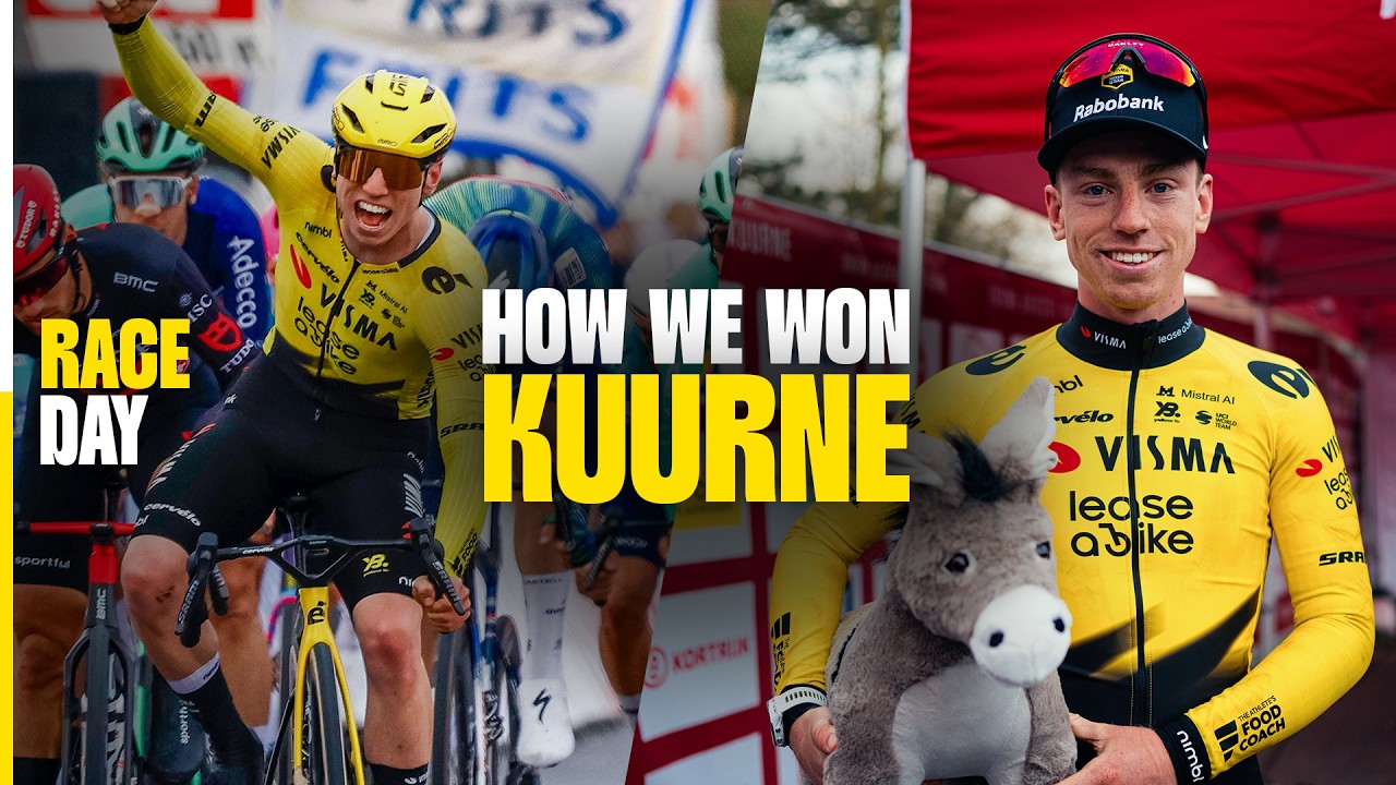 Matthew Brennan's First Classic Win! 🥇🇧🇪 | Kuurne-Brussels-Kuurne - Race Day