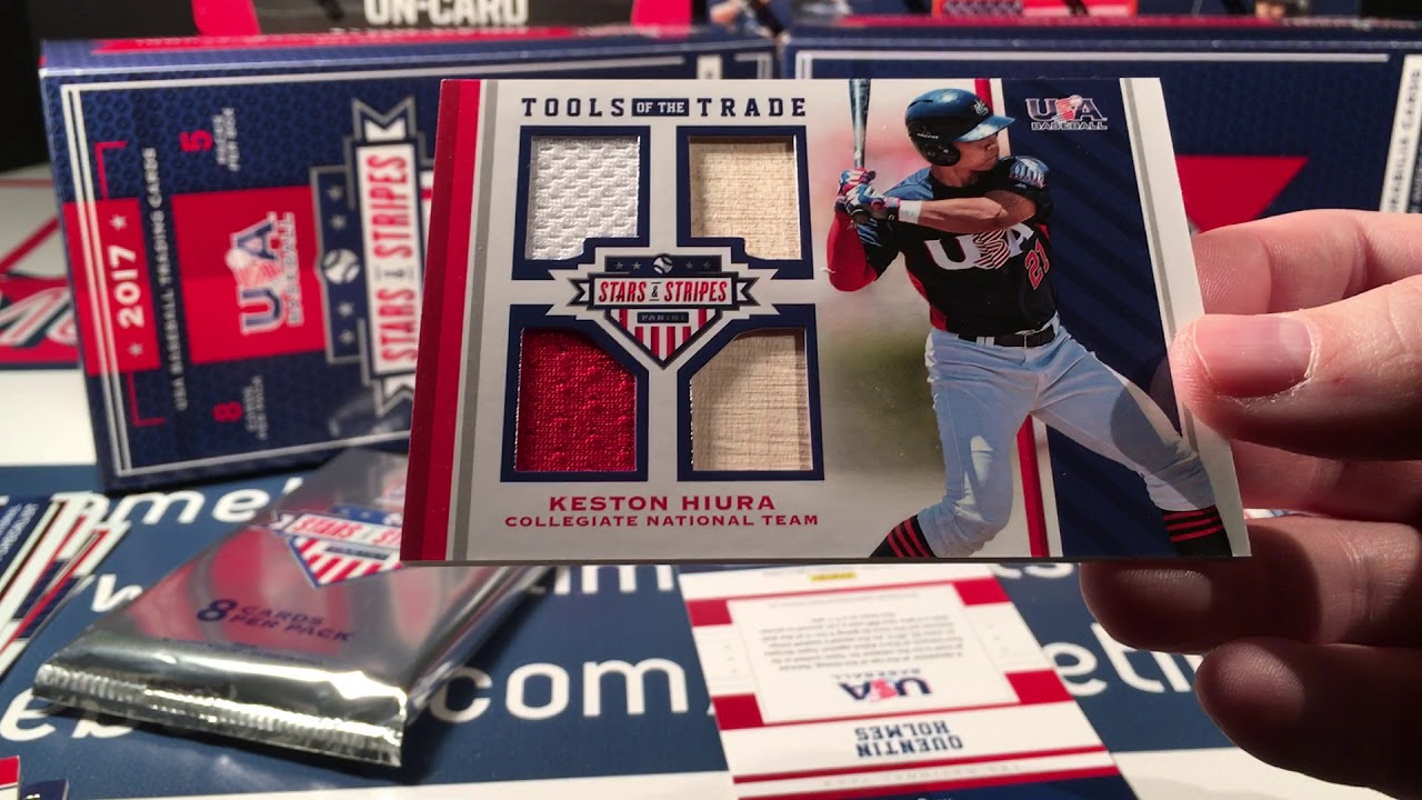2017 Stars & Stripes Baseball Box Break w/ Super Sweet Patch Auto
