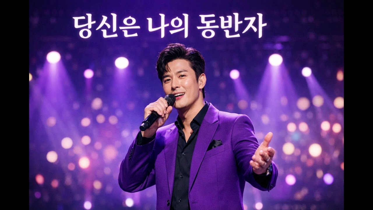 당신은 나의 동반자 | 남성 보컬 | 경쾌하고 신나는 트로트 | AI 음악