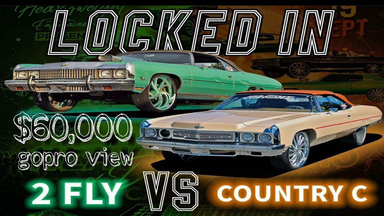 DONKMASTER & COUNTRY C VS 2 FLY LOCKED IN $60,000 | HEAVY HITTER OF DONK RACING #inandoutcustom