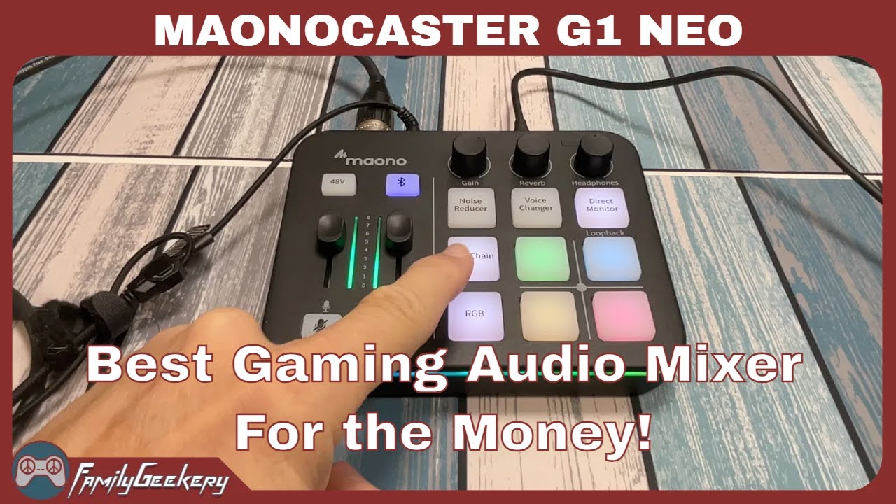 MAONO MaonoCaster G1 NEO — лучший бюджетный игровой аудиомикшер!