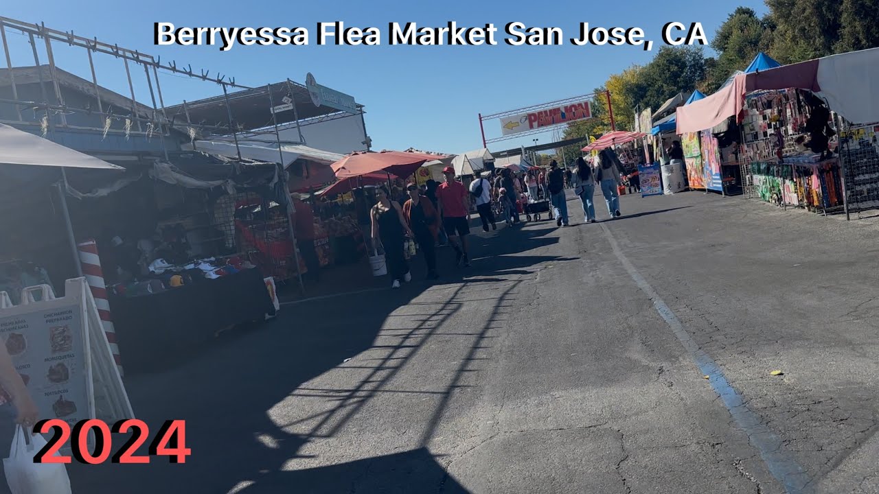 Walk Around of Berryessa Flea Market in San Jose, CA