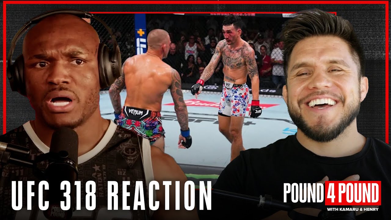UFC 318 REACTION: Max Holloway Win & Dustin Poirier Retirement || Pound 4 Pound Podcast