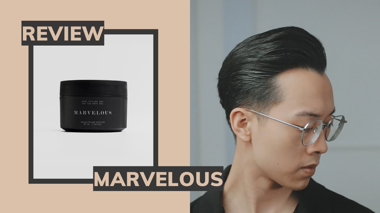[REVIEW] Sáp vuốt tóc Marvelous by Rusty Lab || Hương nước hoa CREED AVENTUS? Huy Quốc