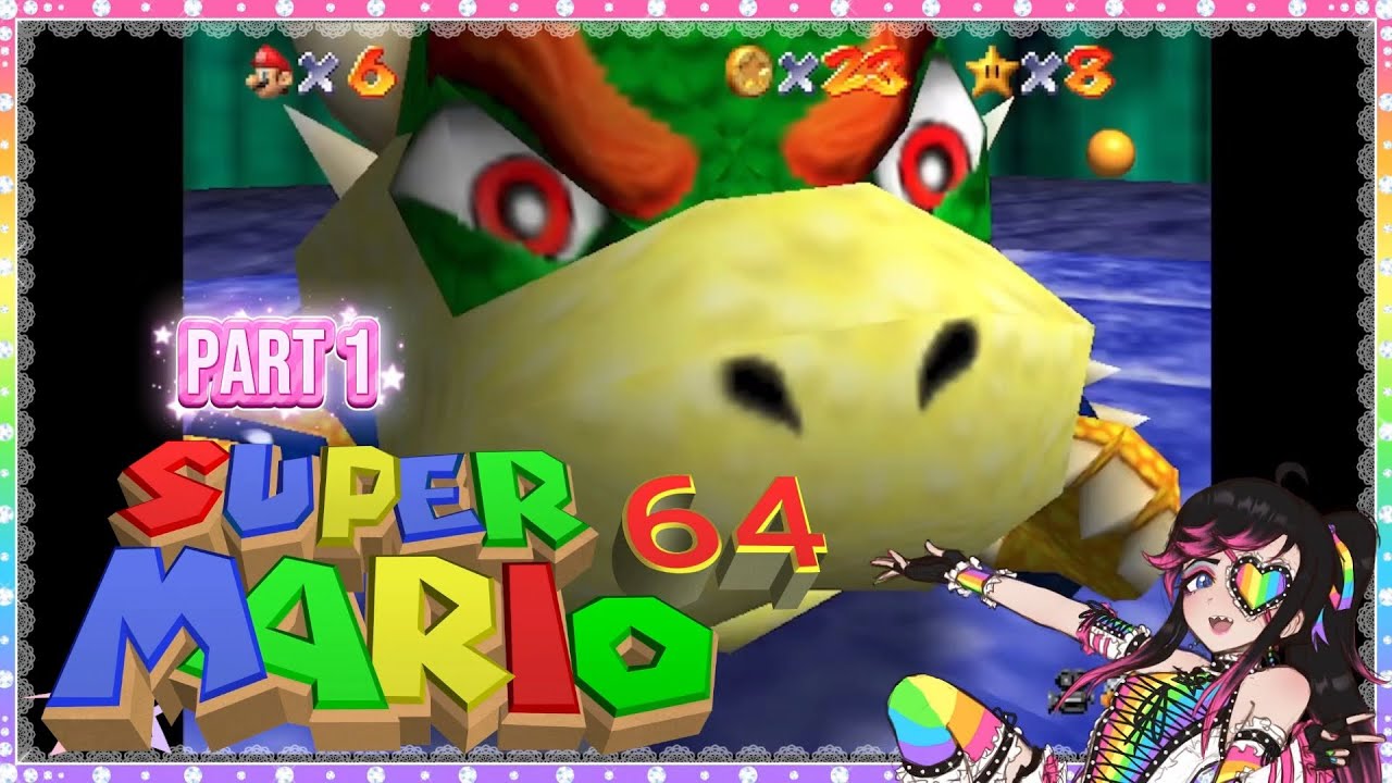 RB Gets to Play Her Favorite Video Game Ever!!! 【Super Mario 64 - Part 1】