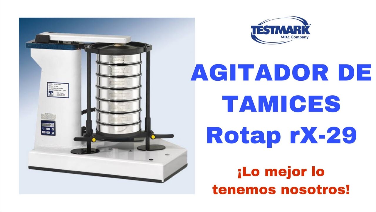 Tamizador Tyler Ro Tap RX-29 (agitador de tamices)