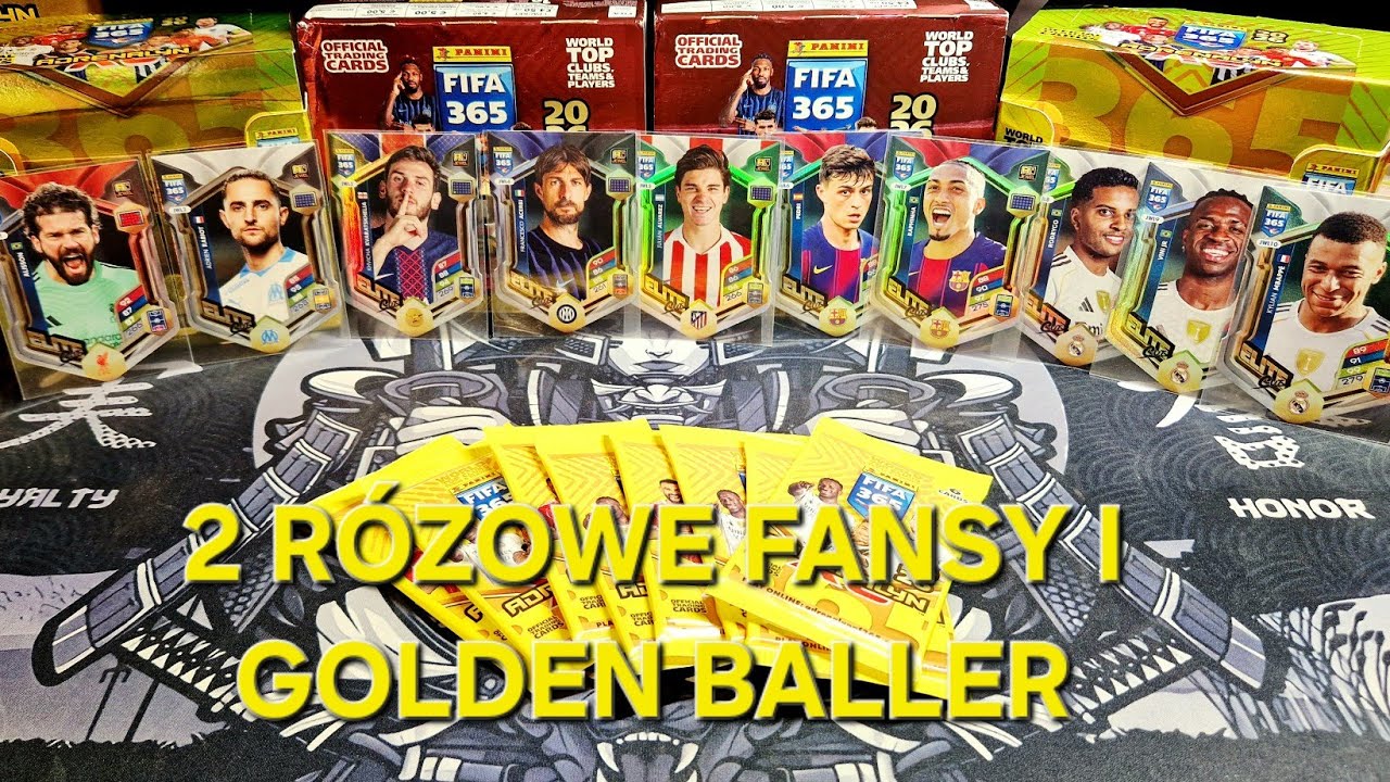 2 R&Oacute;ŻOWE FANSY W POJEDYNKU ELITE CUT OTWIERAM KARTY PIŁKARSKIE DANIELOS PANINI FIFA 365 2026