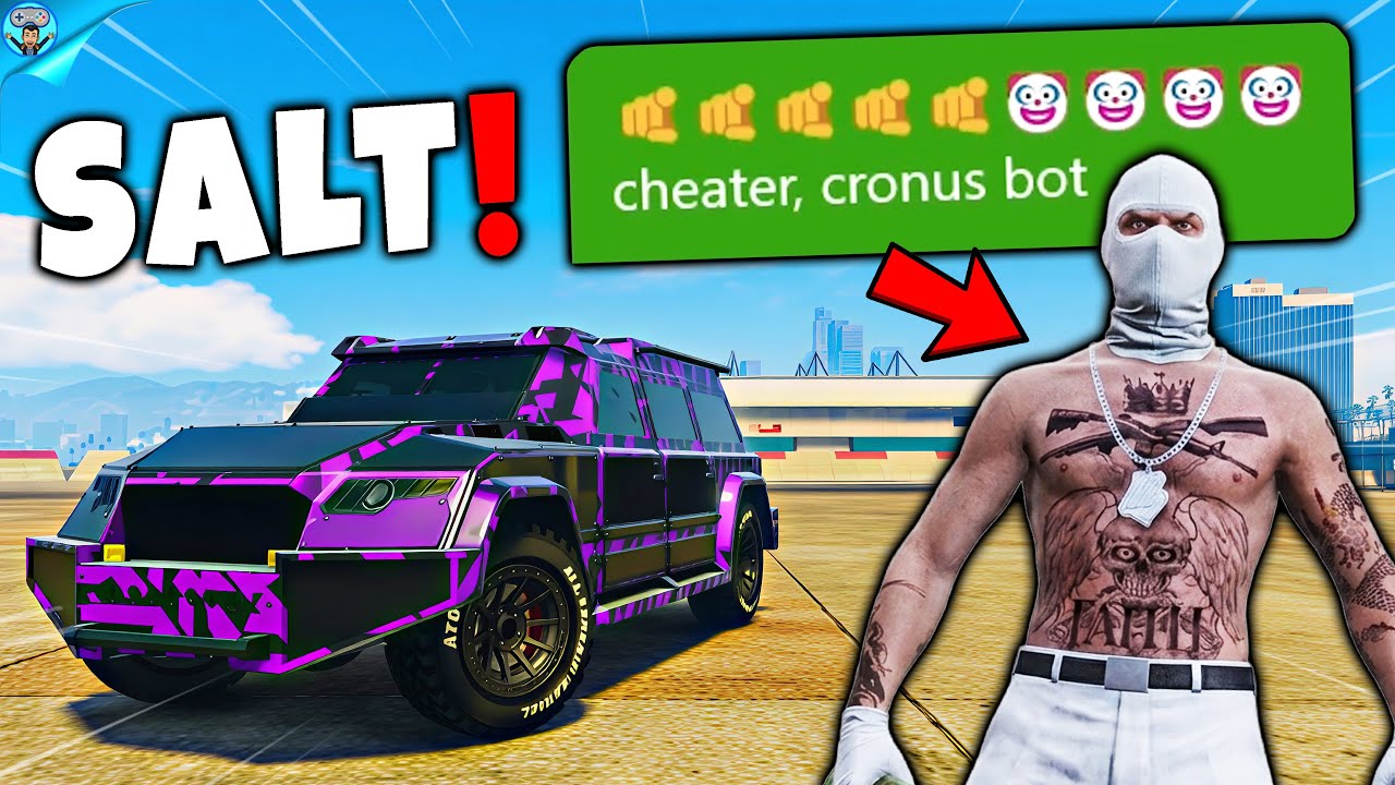 Издеваюсь над самыми злобными грифферами в GTA Online!