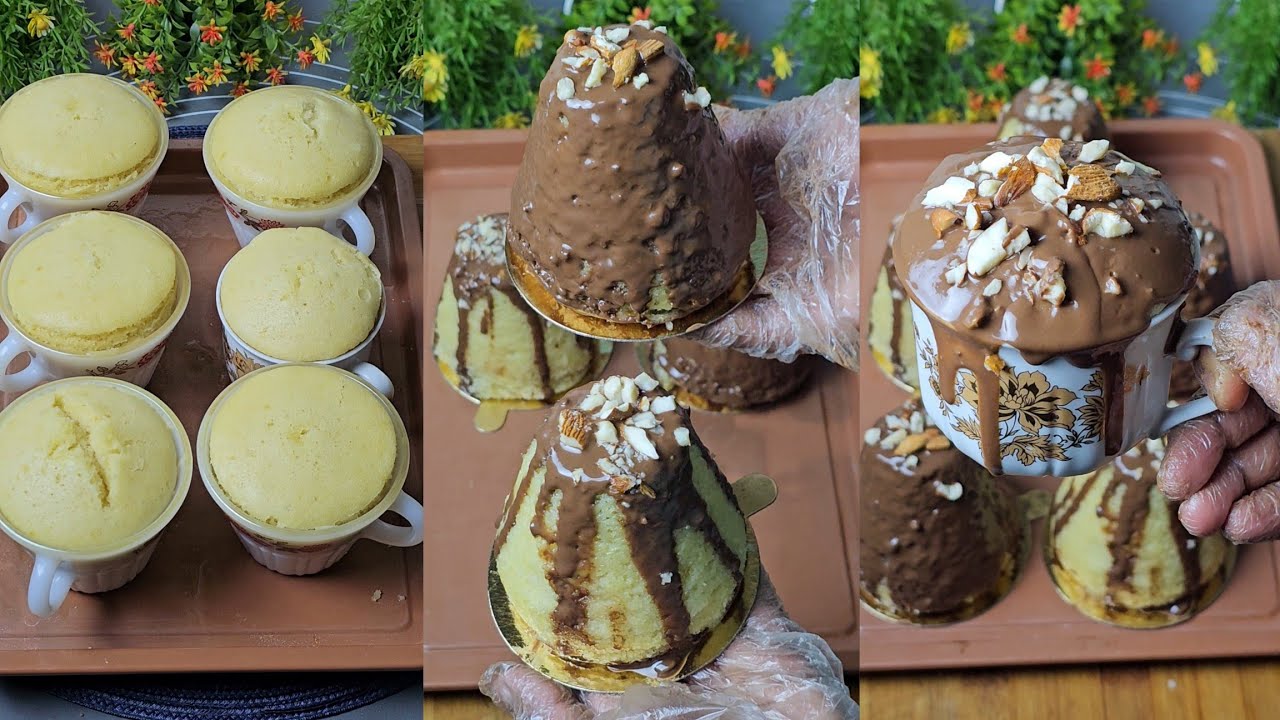 بدون ادوات نهائى‼️  وبدون فرن❗️  فالحله وبالميه المغليه👌 هتعملى لولادك الذ تحليه😋  بيحبوها#كب كيك