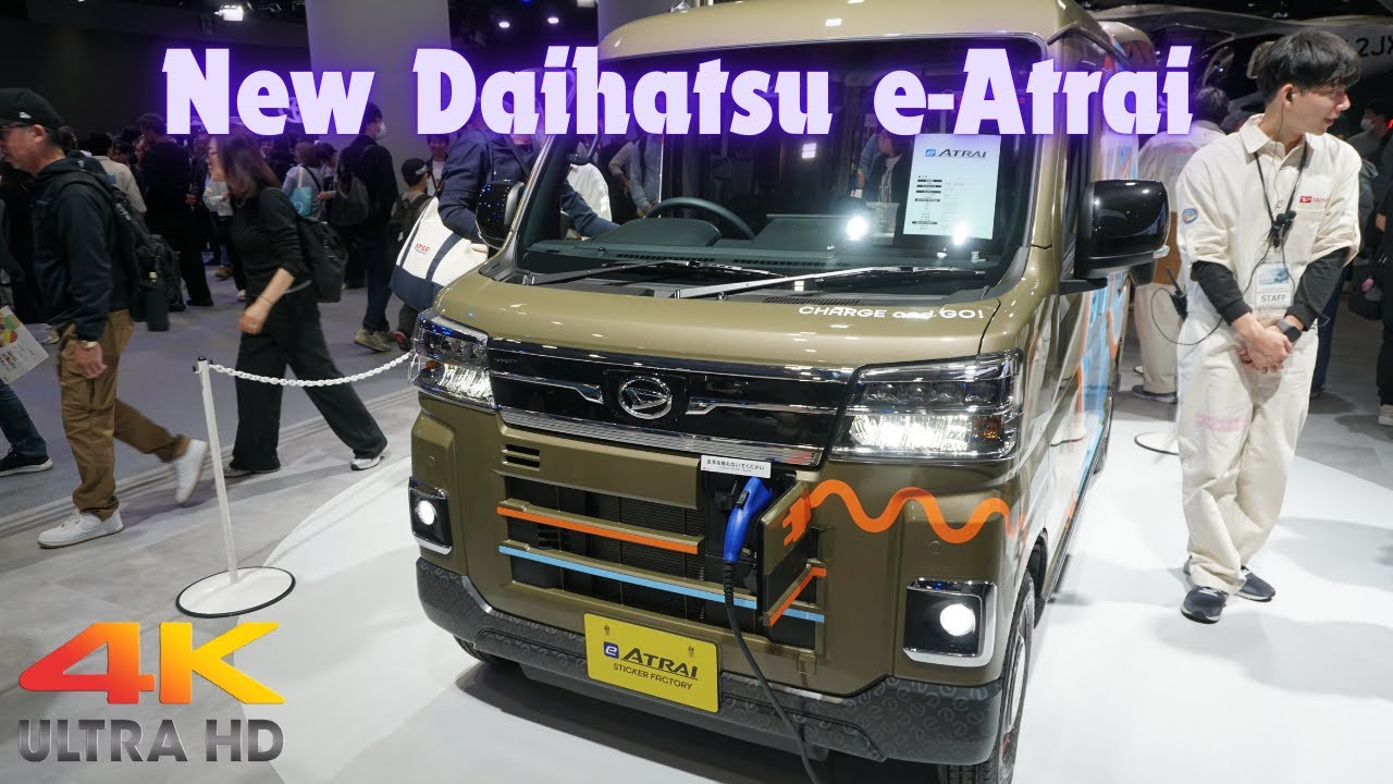 新型ダイハツアトレー  e-ATRAI STICKER FACTORY - New Daihatsu e-Atrai (Planned production car)