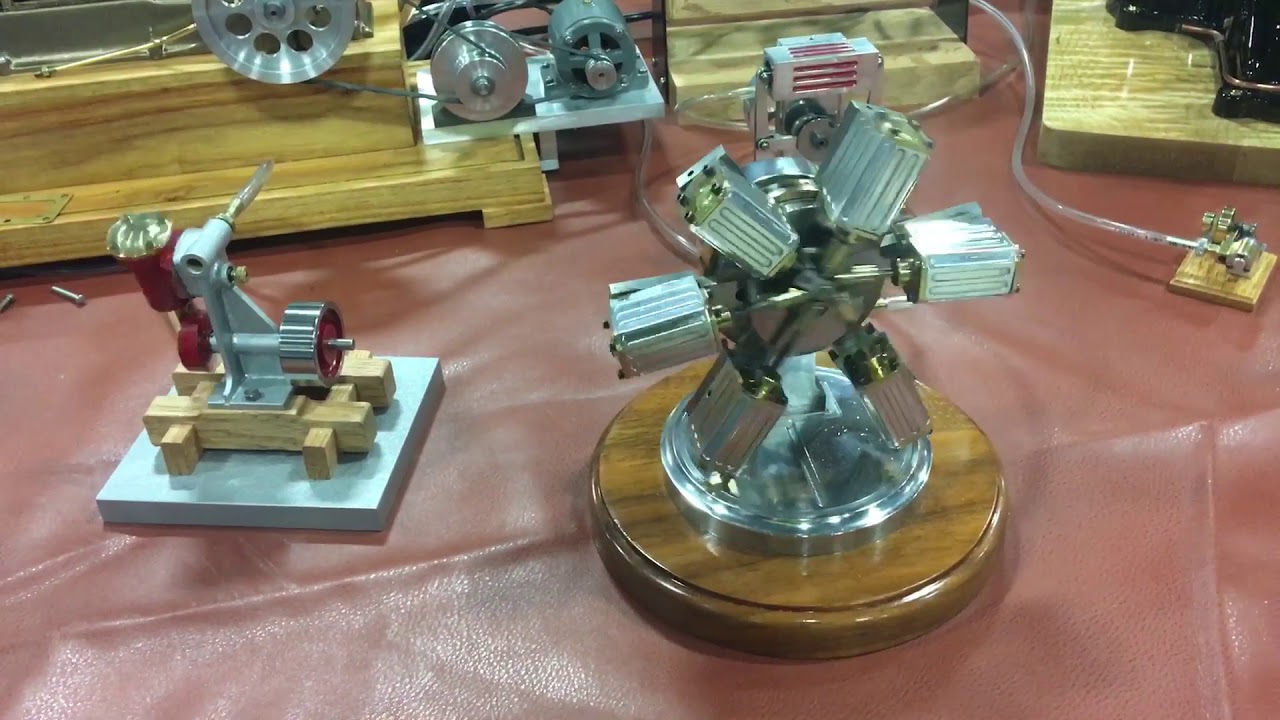 2018 NAMES show model engines