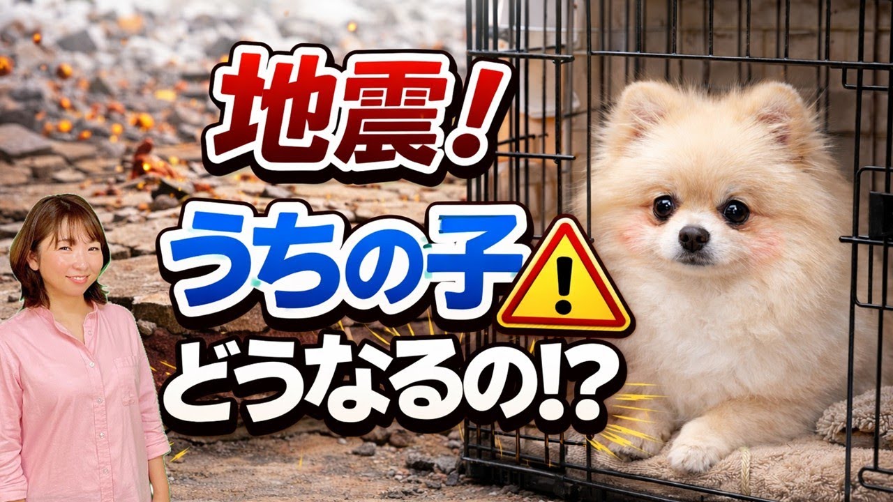 【犬 しつけ】地震！この子を連れて本当に避難できる？飼主が今知っておくこと！犬のしつけエマチャンネル【犬のしつけ＠横浜】