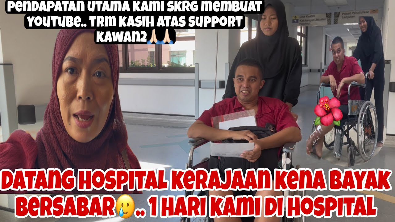 BAWAK PAKBOSS KE HOSPITAL X-ray MENGUJI KESABARAN SUNGGUH🥲