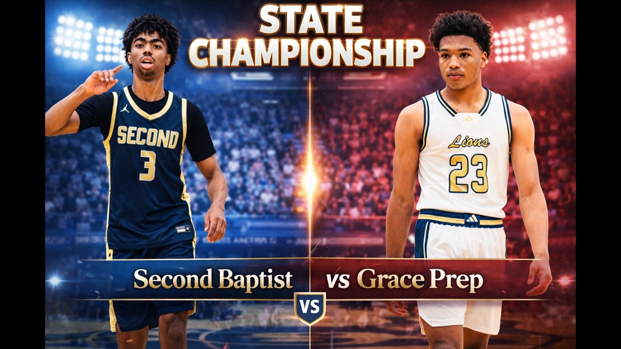 State Title Game: Reese Alston and Second Baptist vs Grace Prep