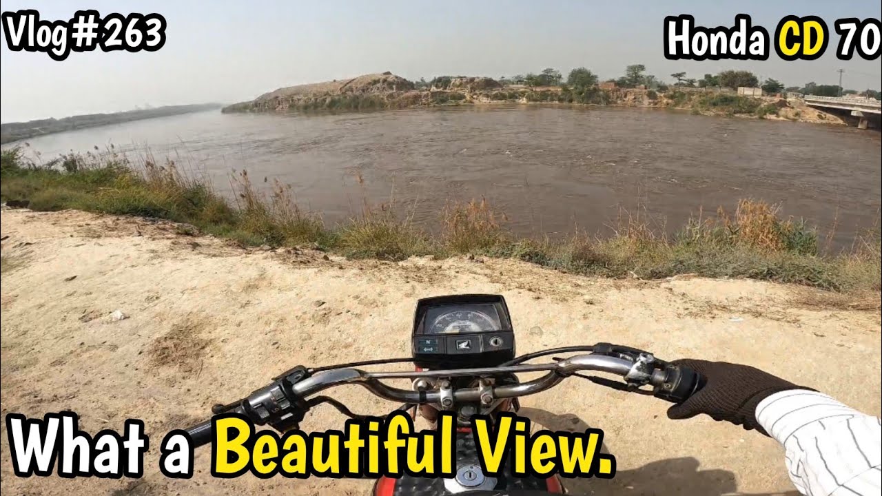 just Look at the Beautiful View|Kasur to Pattoki Traveling by Honda CD 70
