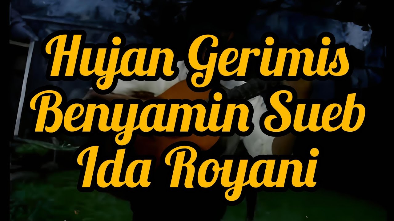 Hujan Gerimis-Benyamin Sueb-Ida Royani-Cover #hujangerimis #benyaminsueb 