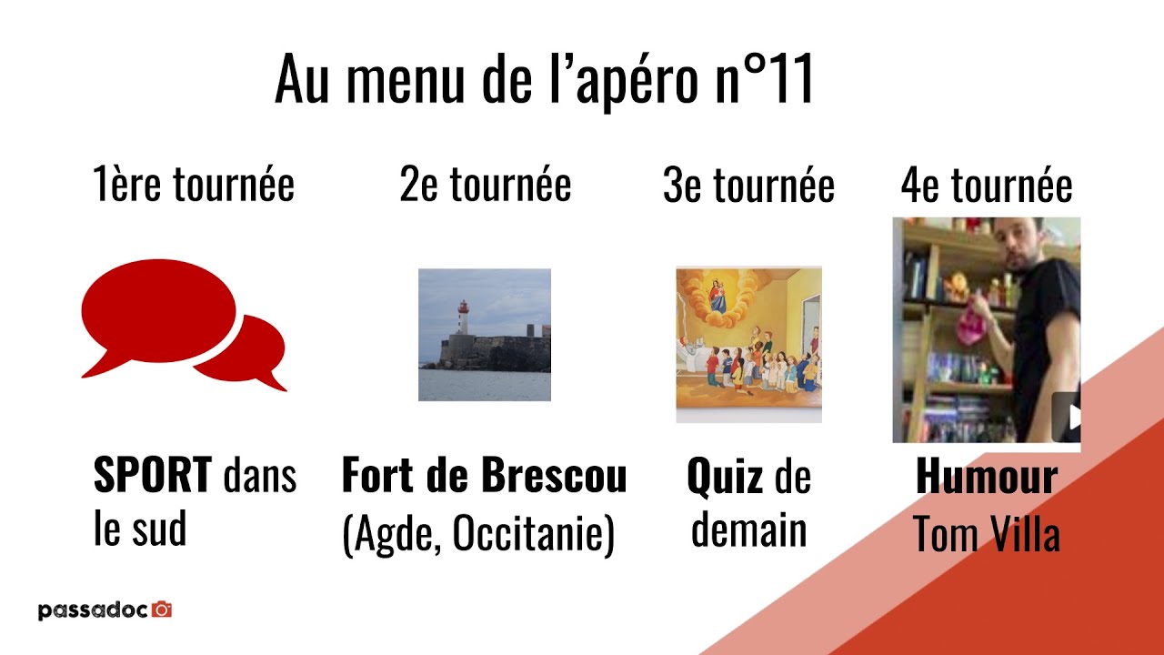 Apéro Passadoc n°11 : sport en mer au Fort de Brescou avec Jacques Tuset