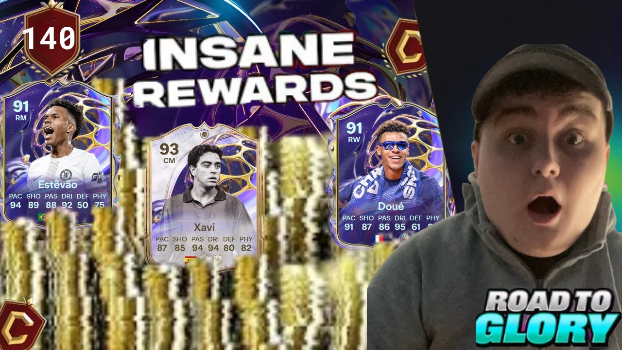 INSANE FUTURE STARS Fut Champs Rewards!😱 FC 26 RTG #140