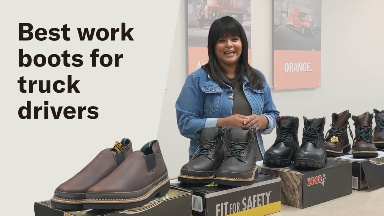 Best work boots for truck drivers