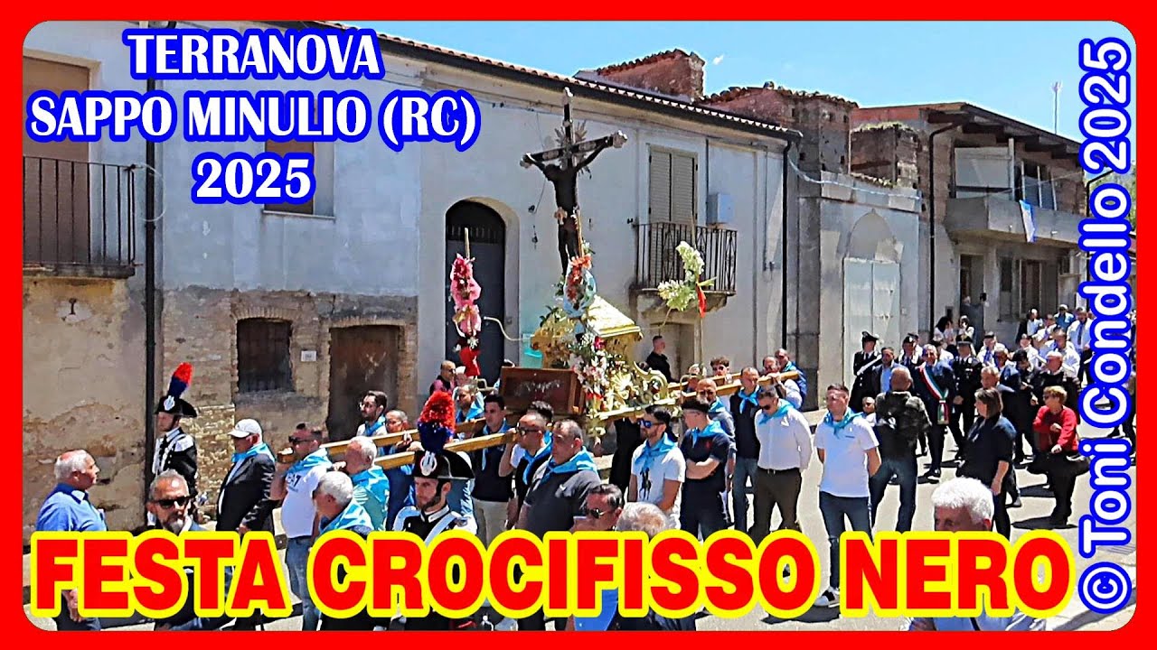 Festa Crocifisso Nero 2025, Terranova Sappo Minulio (RC) – by Toni Condello