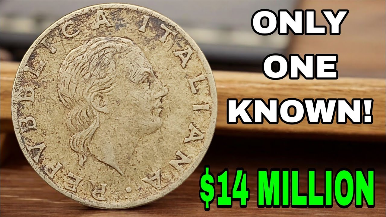 Most Valuable 200 Lire 1980 Coins From Italy Worth Big Money - Rare Italian Old Coins To Look For!