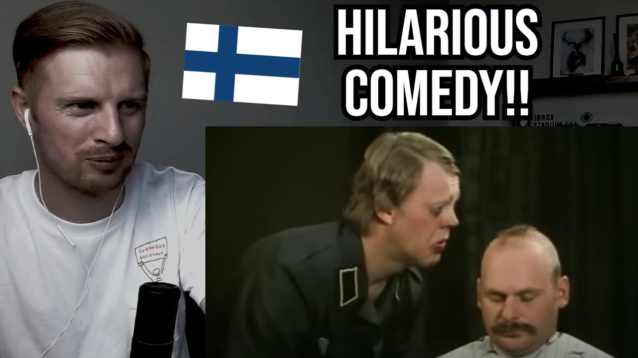 Reaction To Unno Turhapuro - Hiustenleikkaaja (Finnish Comedy)