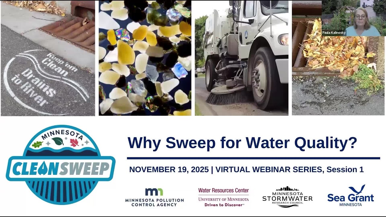 Why Sweep for Water Quality  Source