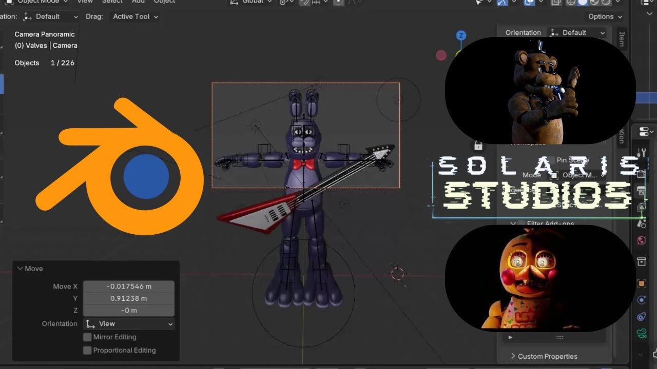 How to Animate Blender Fnaf Animations [Part 1]