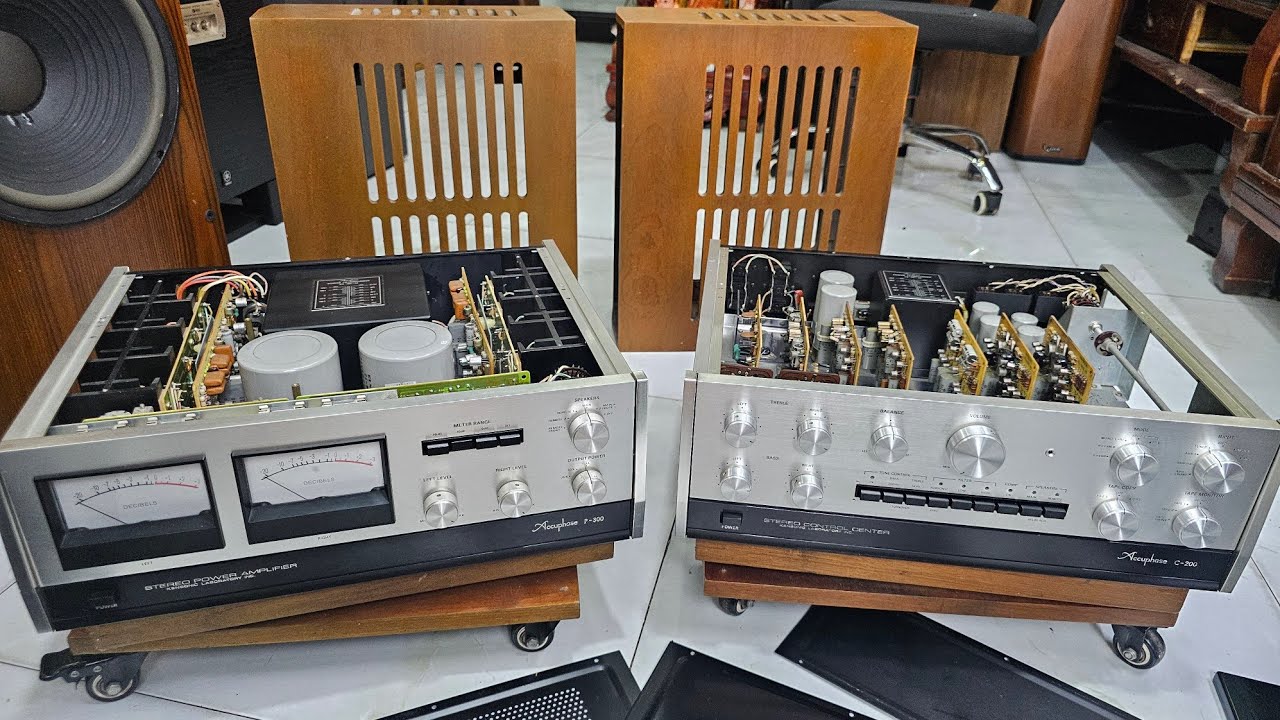 Một bộ PRE & POWER ACCUPHASE P300 & C-200.Đẹp như mới.Lh:A Quý 0902313707