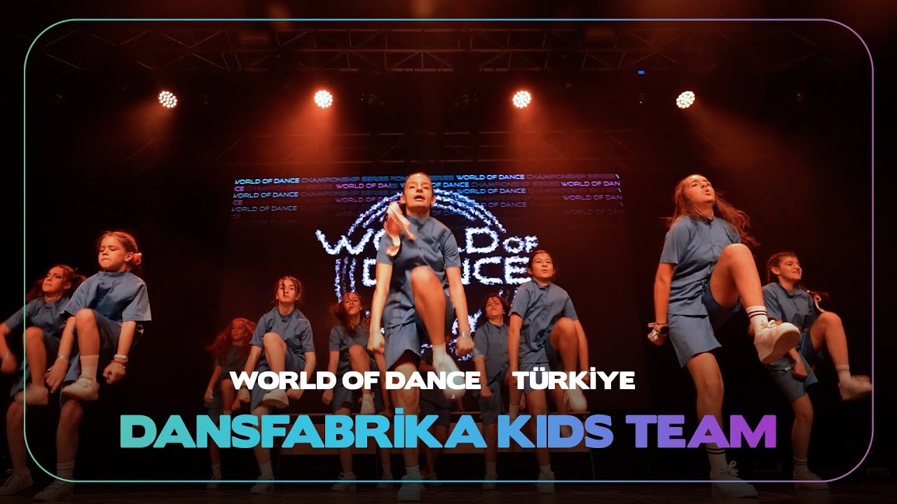 DANSFABRİKA KIDS TEAM I Team Division I World of Dance Türkiye 2023