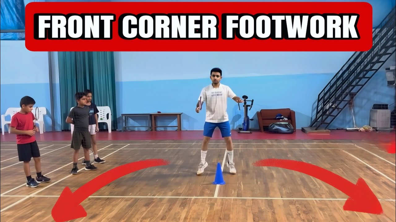 Master the front two corners — control the net, control the game 🏸 💪 