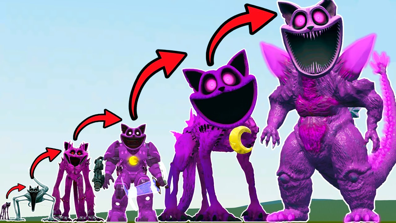 NEW CATNAP GODZILLA ULTIMATE ! POPPY PLAYTIME CHAPTER 3 in GARRYS MOD
