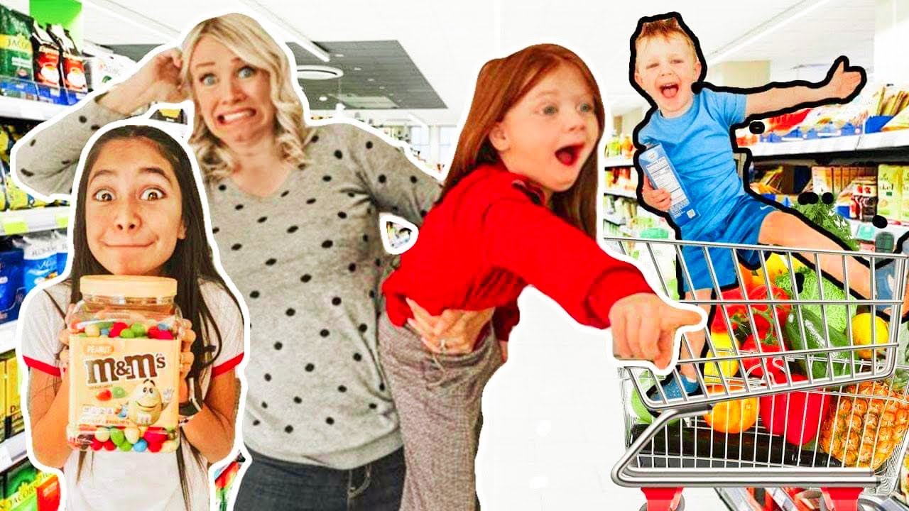 Grocery shopping Haul for 16 KiDS!! - Not Enough Nelsons