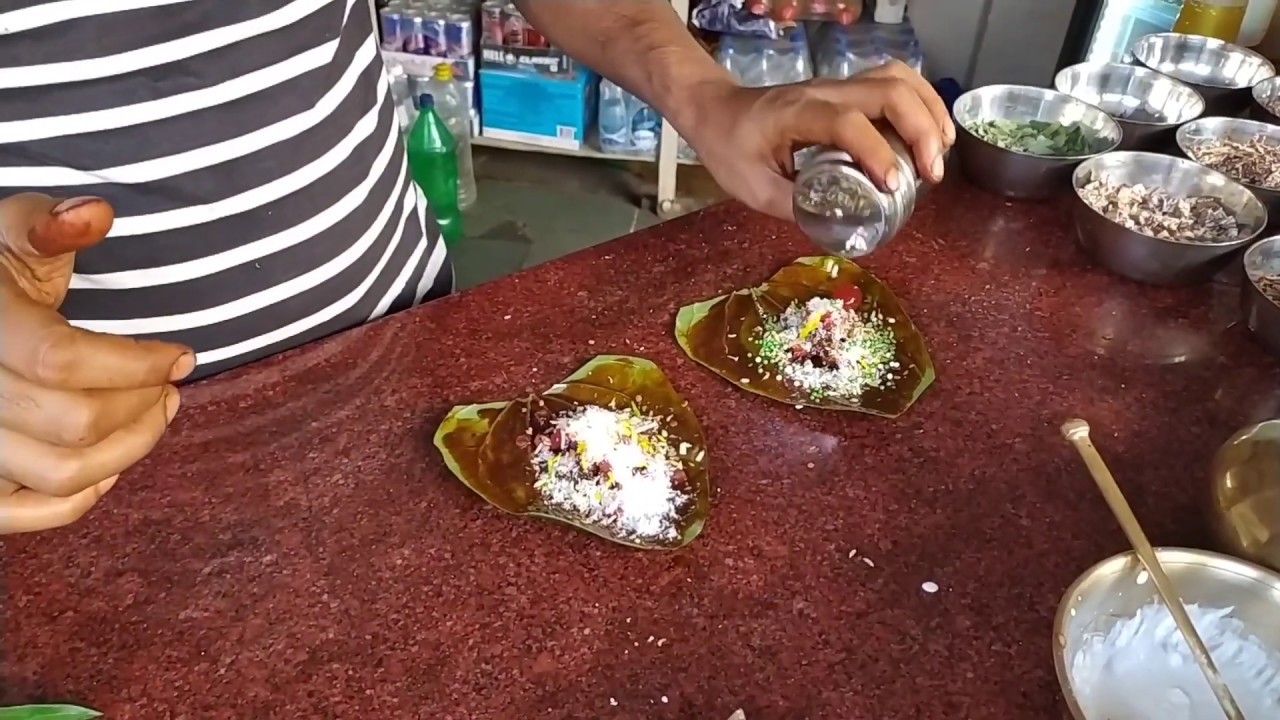FIRE PAAN | Burning fire paan | Indian street food | Mumbai street food