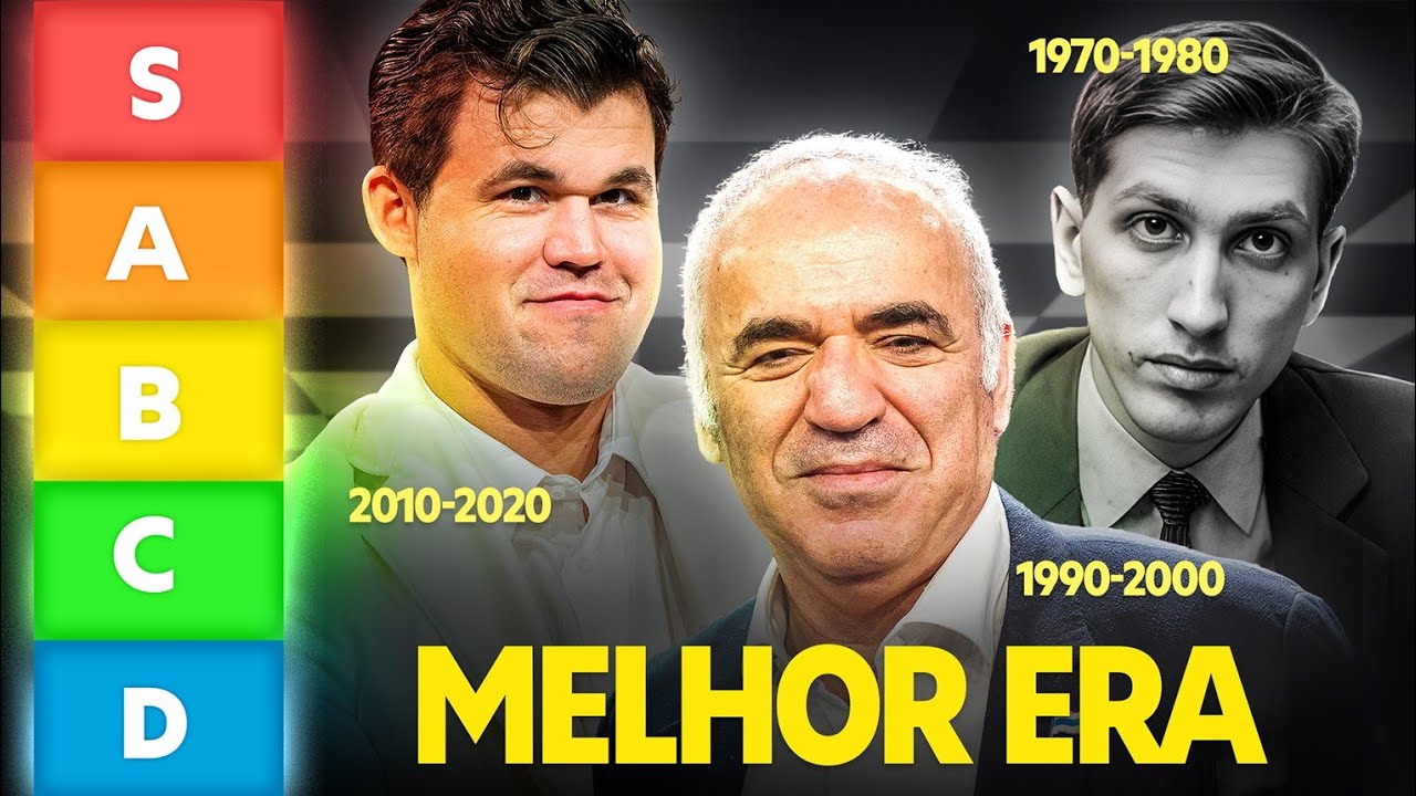 Qual foi a melhor ERA do XADREZ? O GM Rafael Leitão responde!