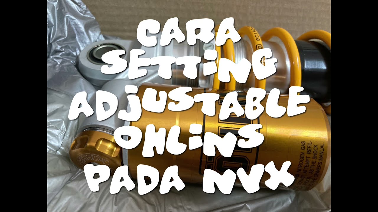 EP 93: Cara setting Adjustable Ohlins pada NVX / Aerox