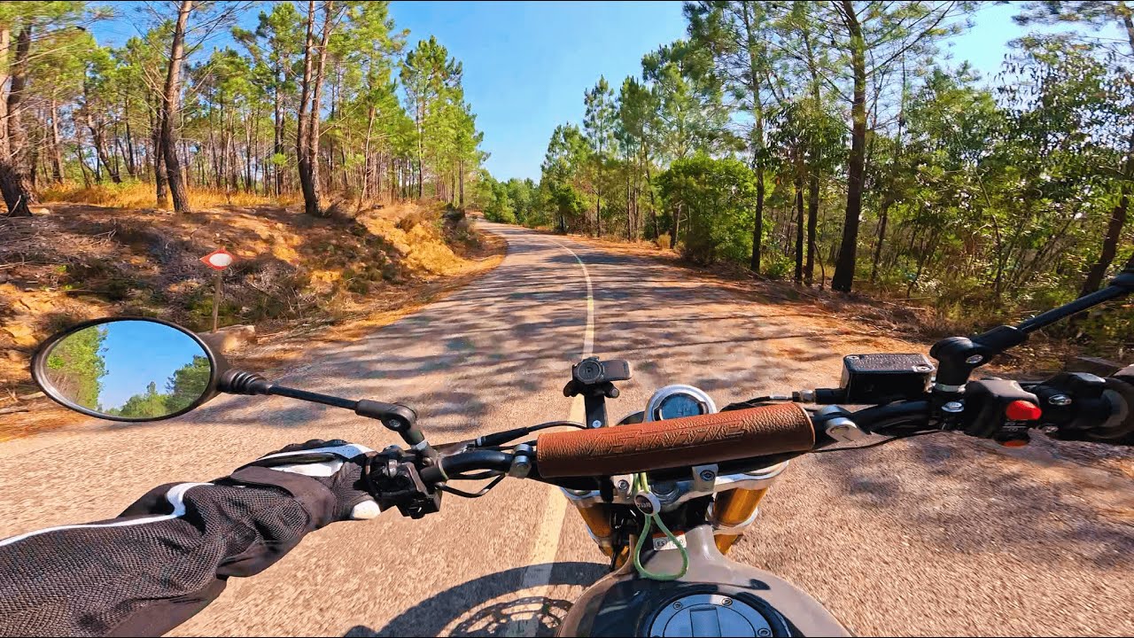 Scrambler Pure Ride Sound Through a 1000 Scenic Turns | Fantic Caballero 500 | 4K RAW ONBOARD