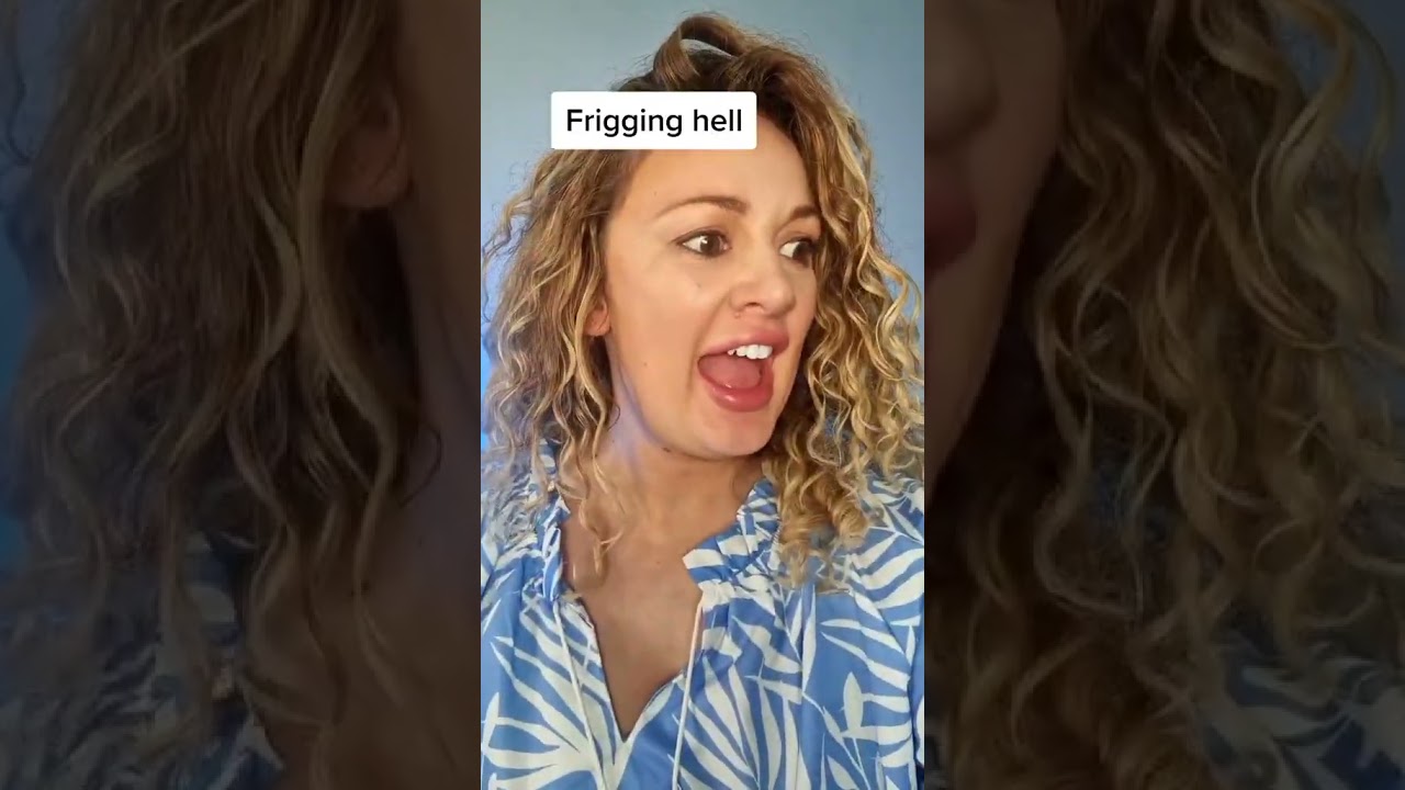 How to SWEAR in British slang #shorts