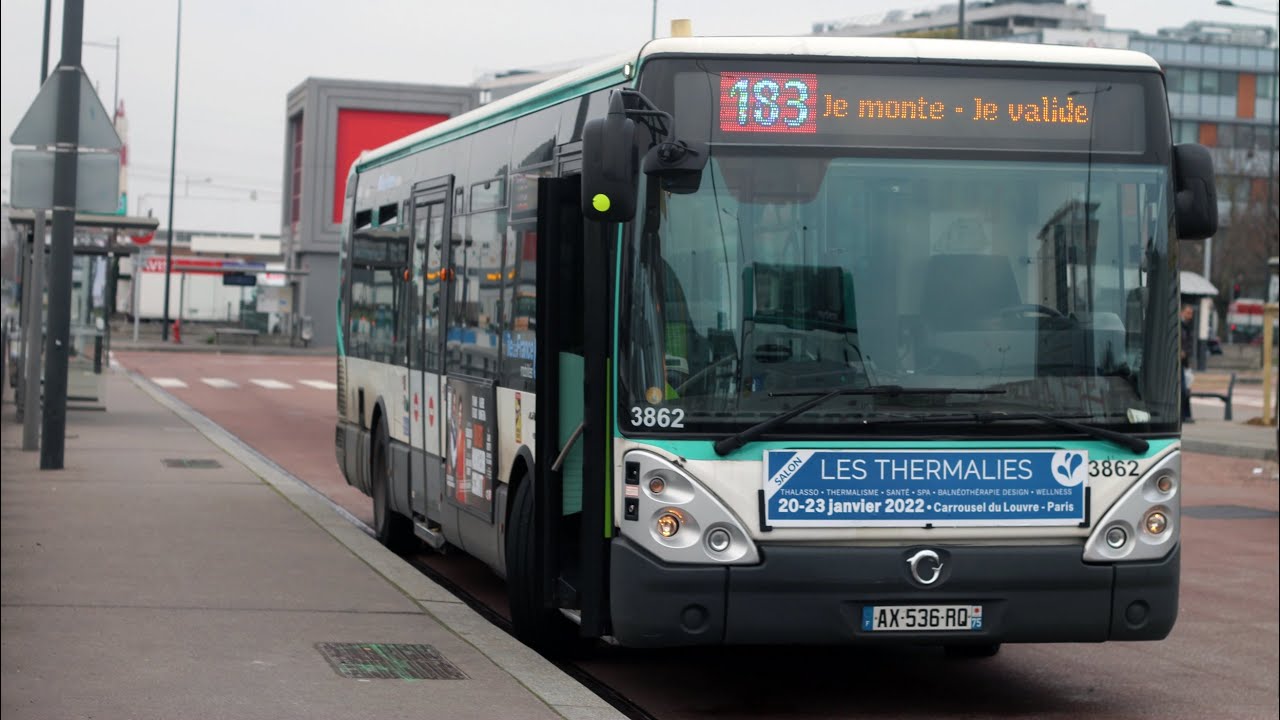 Ligne 106 — CITELIS LINE RATP BUS | 3509 FULL KICKDOWN !!!