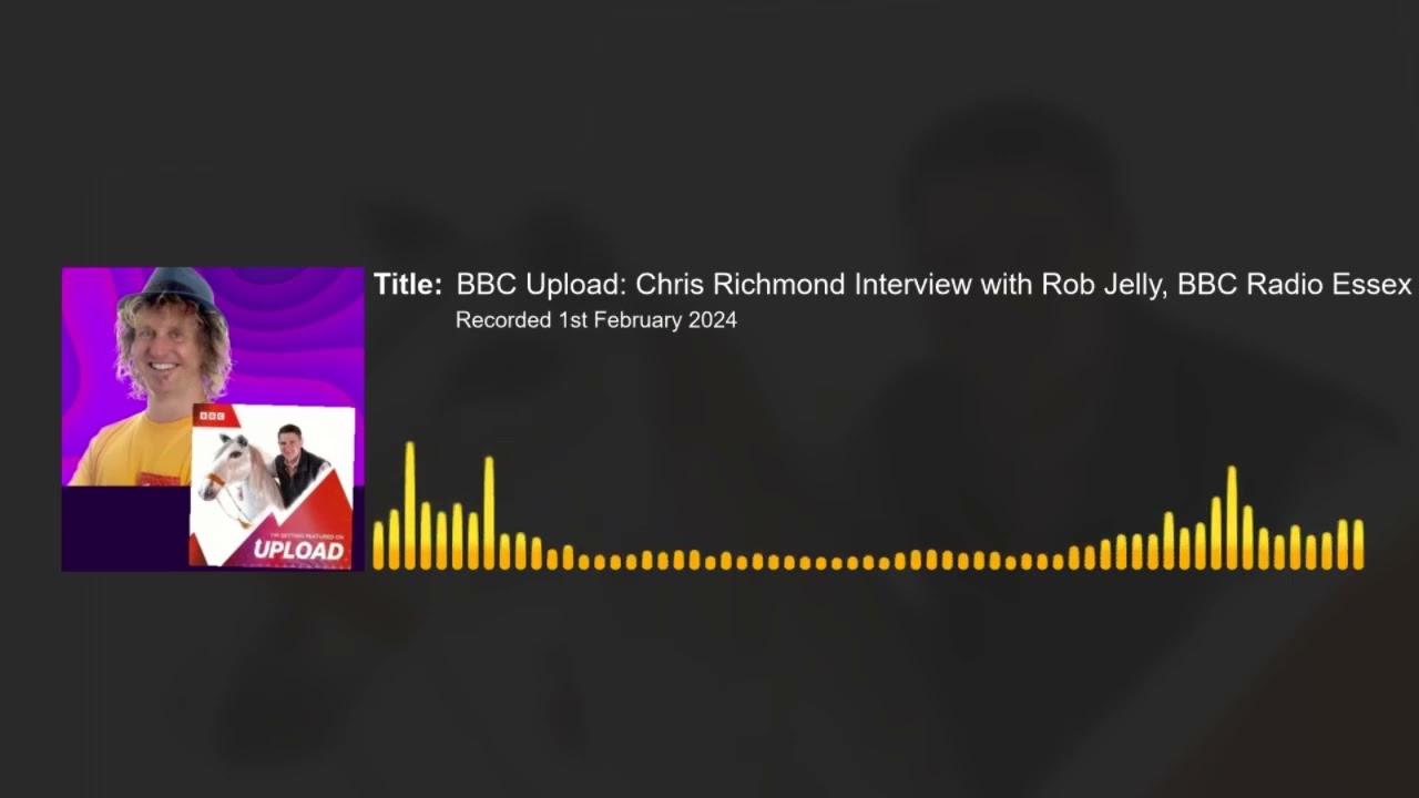 Chris Richmond on BBC Upload- Interview with Rob Jelly 01/02/24