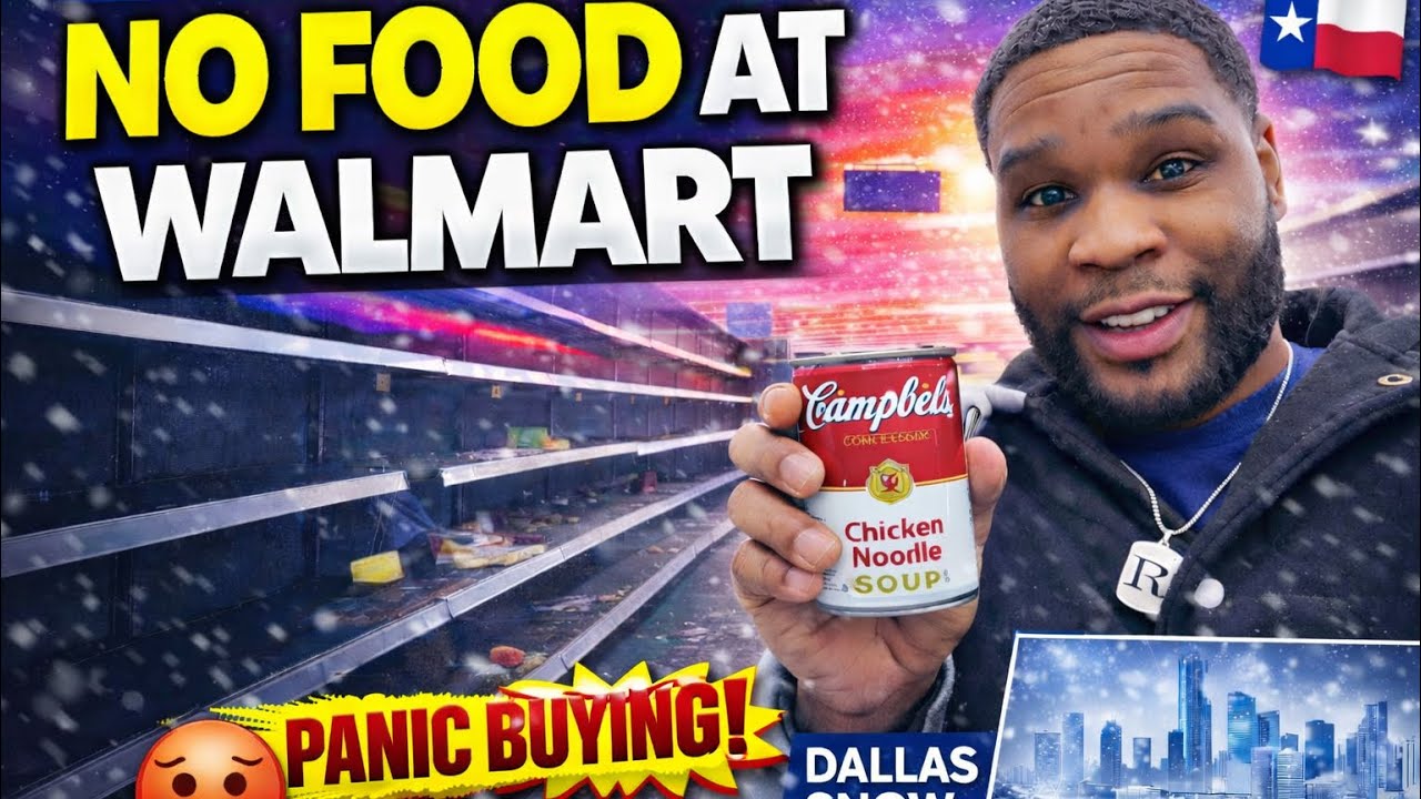 No Food at Walmart?! Snowstorm in Dallas — What Do You Do? (Real Life Vlog)