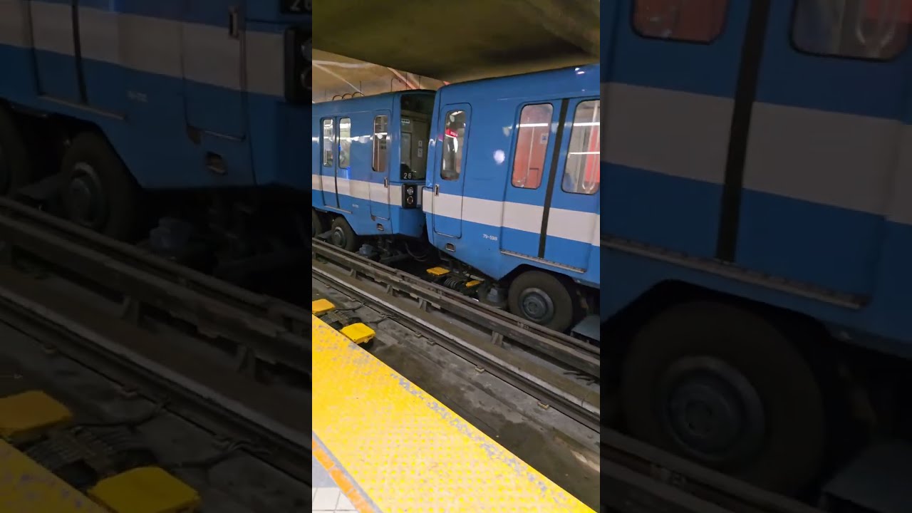 🚇 Montreal Metro ride between Saint-Michel and Plamondon metro stations as requested by Prams 🔵🟠