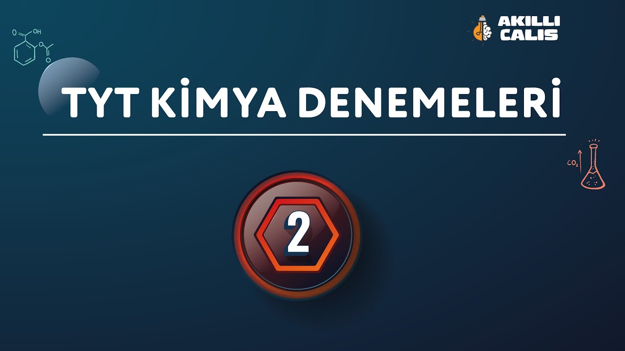 Alaittin Güneş - YKS 2025 TYT Kimya Denemeleri 02 Çözümleri