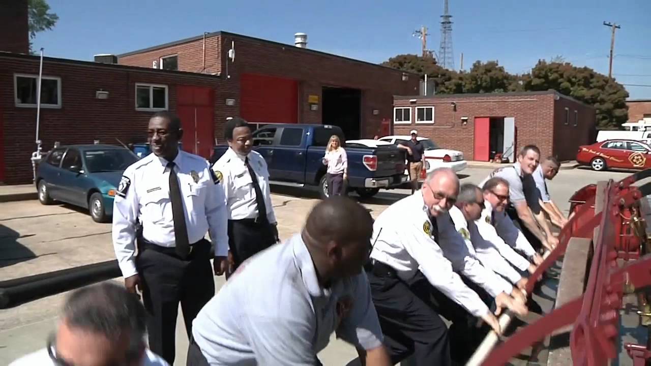 Charlotte's 1866 Neptune Hand Pumper