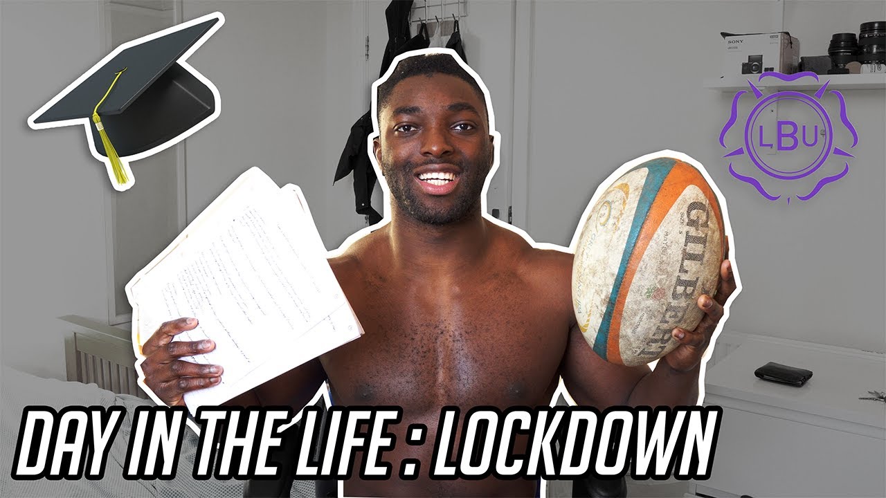DAY IN THE LIFE OF A UNI RUGBY PLAYER | LOCKDON EDITION